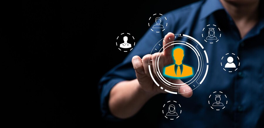 businesswoman-touching-human-resources-sign-hr-hrm-hrd-concept-which-is-staff-icons-human-development-recruitment-leadership-customer-target-group-concept_721781-522